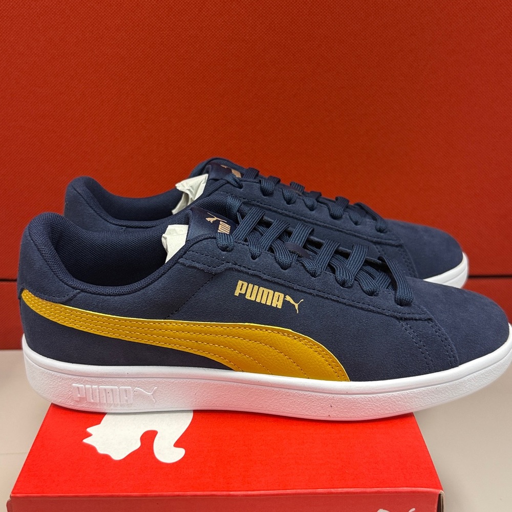 Puma smash 3.0 navy -amber us 8.5 sneakers